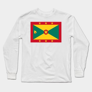 Flag of Grenada Long Sleeve T-Shirt